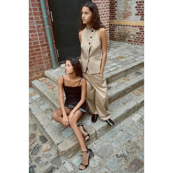 ZARA TROUSERS WITH BELT